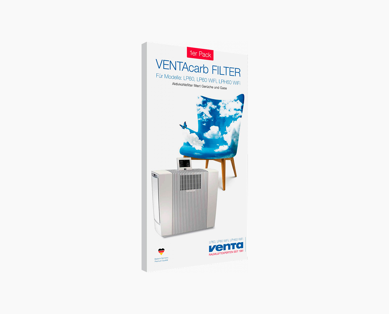 ventacarb for premium ventacel h14 filters 1 - CzystyTlen.pl