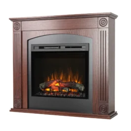 Kominek elektryczny Warmtec Atrato wkład Dimplex 28″ XHD Optiflame – fornir dąb brązowy