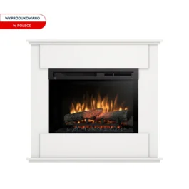 Kominek elektryczny Warmtec Fonte wkład Dimplex 26″ XHD Optiflame – biały