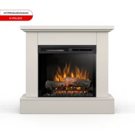 Kominek elektryczny Warmtec Jukon wkład Dimplex 23″ XHD Optiflame – kaszmirowy