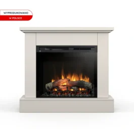 Kominek elektryczny Warmtec Jukon wkład Dimplex 28″ XHD Optiflame – kaszmirowy
