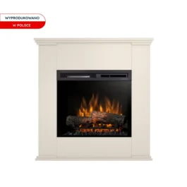 Kominek elektryczny Warmtec Kelia wkład Dimplex 23″ XHD Optiflame – beż