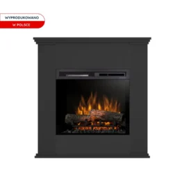 Kominek elektryczny Warmtec Kelia wkład Dimplex 23″ XHD Optiflame – czarny