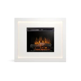 Kominek elektryczny Warmtec Litos wkład Dimplex 23″ XHD Optiflame – biały mat