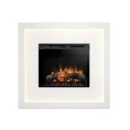 Kominek elektryczny Warmtec Litos wkład Dimplex 28″ XHD Optiflame – biały mat