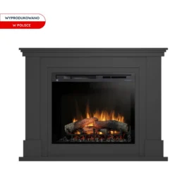 Kominek elektryczny Warmtec Luena wkład Dimplex 28″ XHD Optiflame – czarny