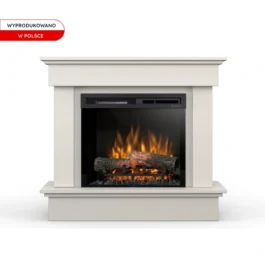 Kominek elektryczny Warmtec Tormes wkład Dimplex 23″ XHD Optiflame – kaszmirowy