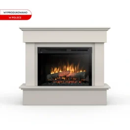 Kominek elektryczny Warmtec Tormes wkład Dimplex 26″ XHD Optiflame – kaszmirowy