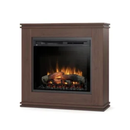 Kominek elektryczny Warmtec Vena wkład Dimplex 28″ XHD Optiflame – ciemny dąb, czarny