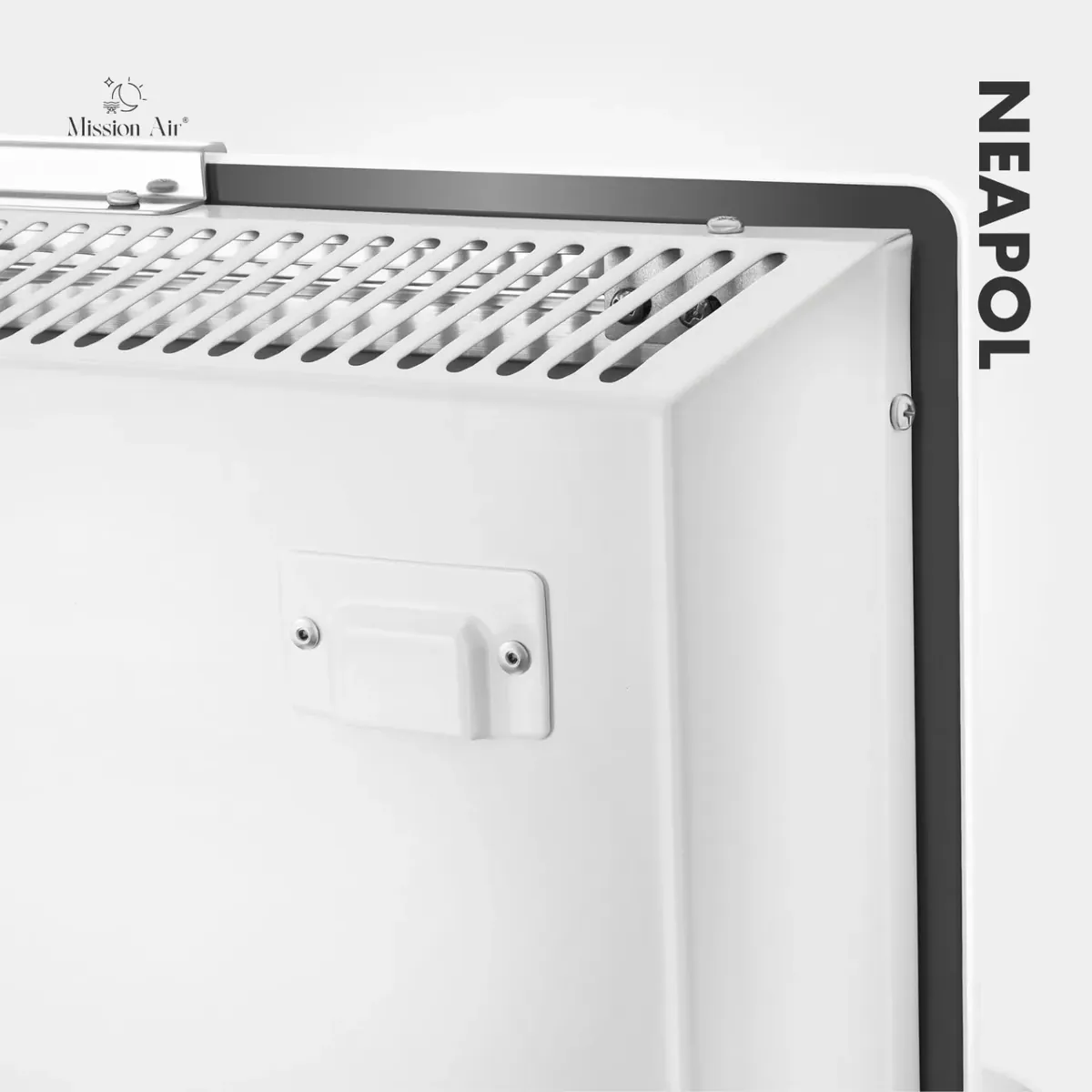 Grzejnik konwektorowy Mission Air NEAPOL 1200 W – Szklany panel, WiFi, Biały 12 - CzystyTlen.pl Grzejnik konwektorowy Mission Air NEAPOL 1200 W – Szklany panel, WiFi, Biały - obrazek 10