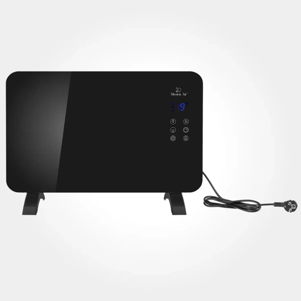 Grzejnik konwektorowy Mission Air PORTO 1000 W – Elektryczny, Czarny 2 - CzystyTlen.pl grzejnik konwektorowy mission air porto 1000 w elektryczny czarny 1 - CzystyTlen.pl