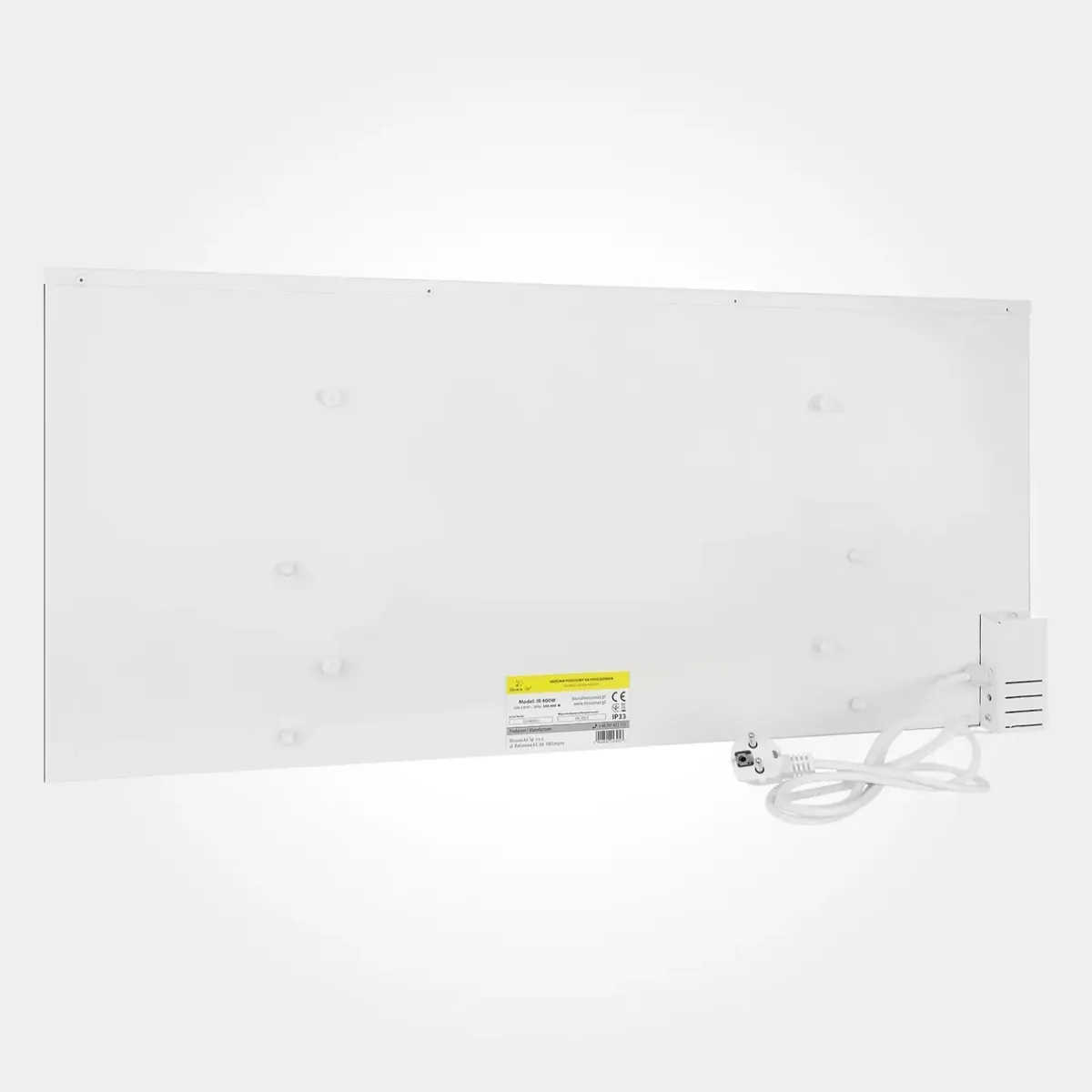 Grzejnik na podczerwień IR 1000 W – Termostat boczny, Biały Mission Air 8 - CzystyTlen.pl Grzejnik na podczerwień IR 1000 W – Termostat boczny, Biały Mission Air - obrazek 6