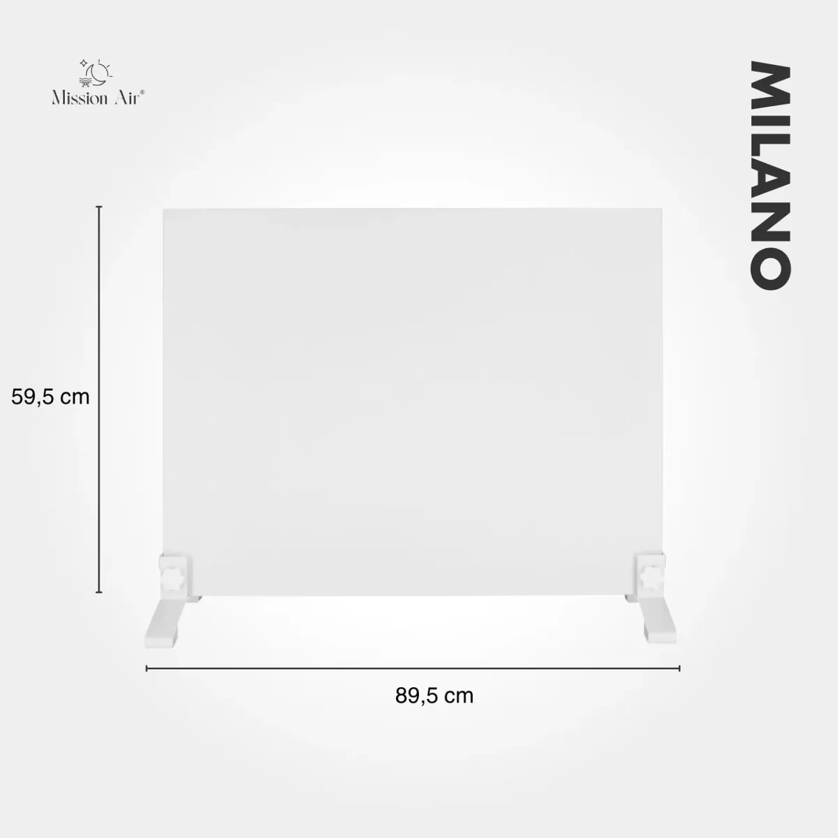 Grzejnik na podczerwień Mission Air MILANO 540 W – WiFi, IR, Biały 9 - CzystyTlen.pl Grzejnik na podczerwień Mission Air MILANO 540 W – WiFi, IR, Biały - obrazek 7