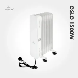 Grzejnik olejowy Mission Air OSLO 1500 W – WiFi, Elektryczny, Biały