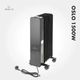 Grzejnik olejowy Mission Air OSLO 1500 W – WiFi, Elektryczny, Czarny