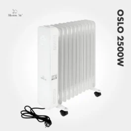 Grzejnik olejowy Mission Air OSLO 2500 W – WiFi, Elektryczny, Biały