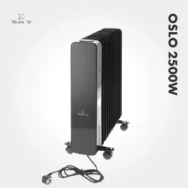 Grzejnik olejowy Mission Air OSLO 2500 W – WiFi, Elektryczny, Czarny